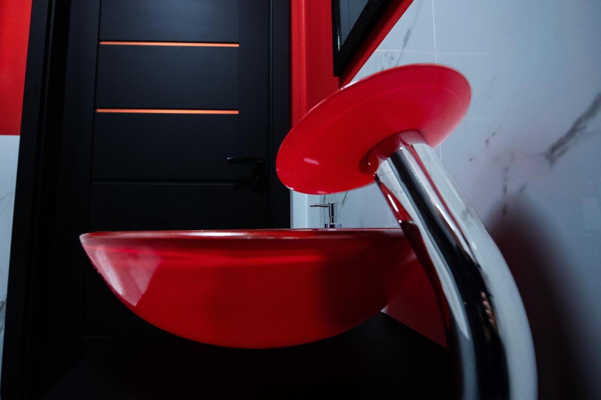 Red Palace Apartament Bdsm ビィドゴシュチュ エクステリア 写真